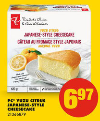 No Frills Pc Yuzu Citrus Japanese Style Cheesecake Weekly Flyer